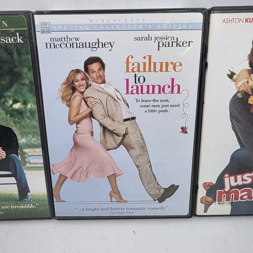 Y2K RomCom DVD Bundle - Emma, Must Love Dogs, Failure to Launch, Just Married - Picture 4 of 7
